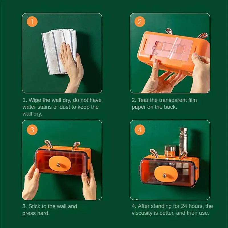Multifunctional Wall Mounted Storage Box - Image 7