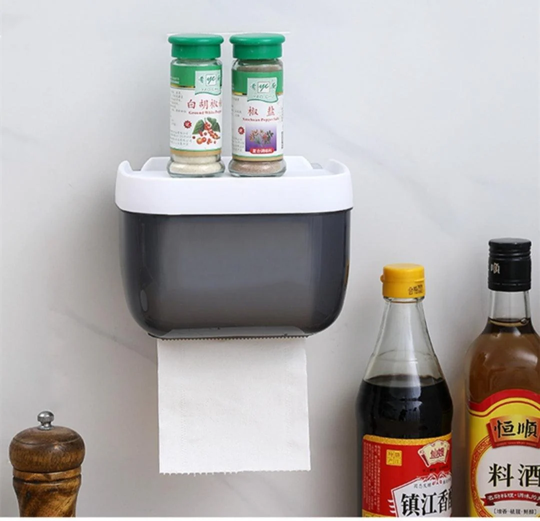 Multifunctional Wall Mounted Tissue Holder - Image 2
