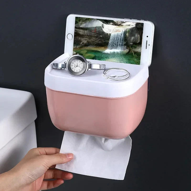 Multifunctional Wall Mounted Tissue Holder - Image 6