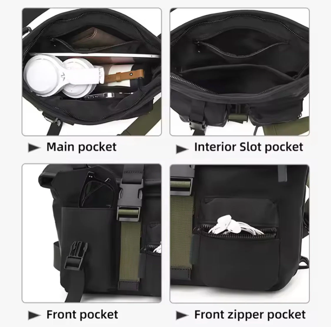 Multipurpose Travel Outdoor Shoulder Bag - Image 6