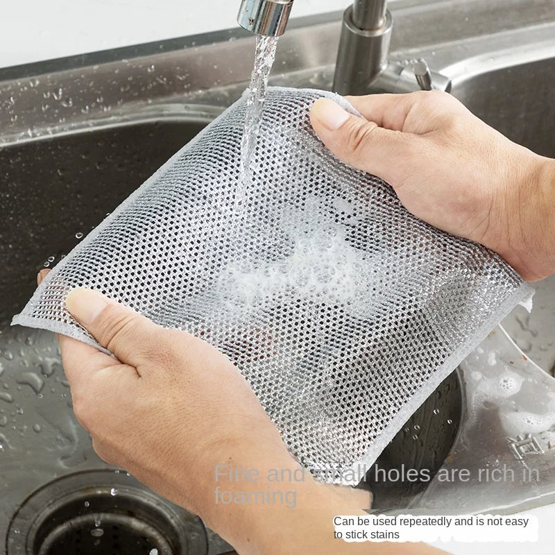 Pack Of 4 Multipurpose Wire Dishwashing Cloth - Image 5