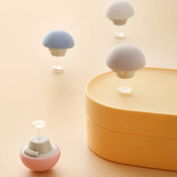 Mushroom Shapes Bedsheet Fixing Clips (4pcs) - Image 3