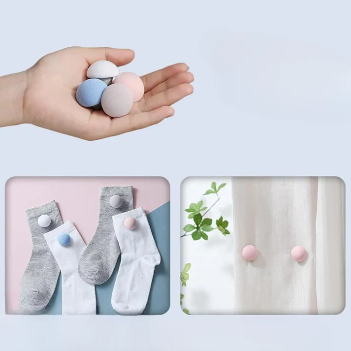 Mushroom Shapes Bedsheet Fixing Clips (4pcs) - Image 5