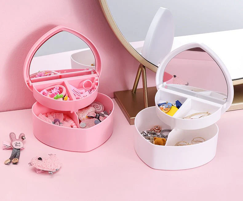 New Heart Shape Jewelry Storage Box. - Image 2