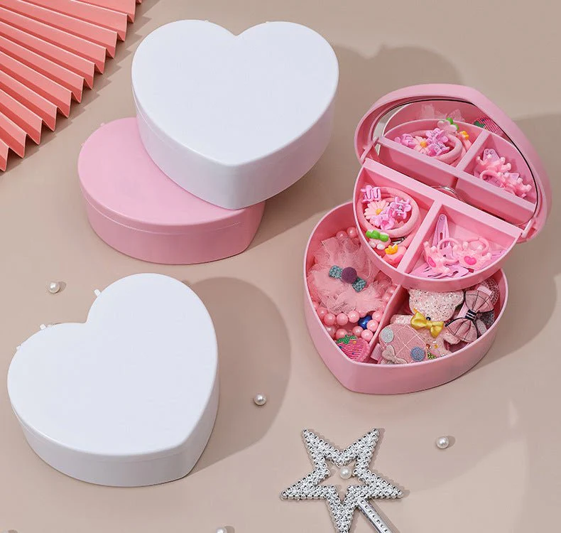 New Heart Shape Jewelry Storage Box. - Image 3