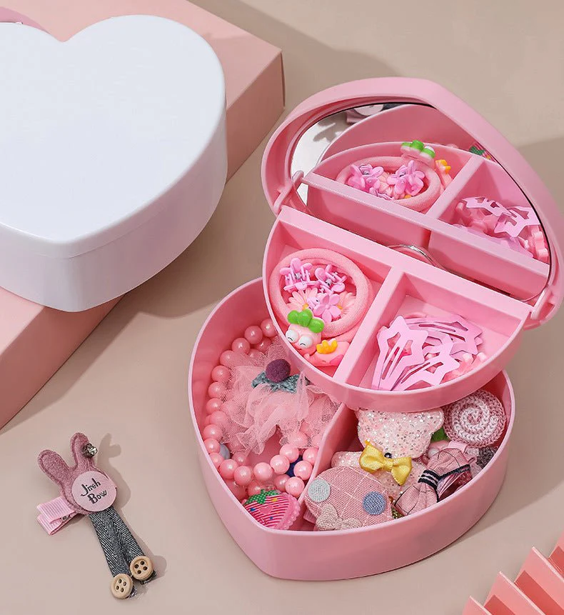 New Heart Shape Jewelry Storage Box. - Image 4