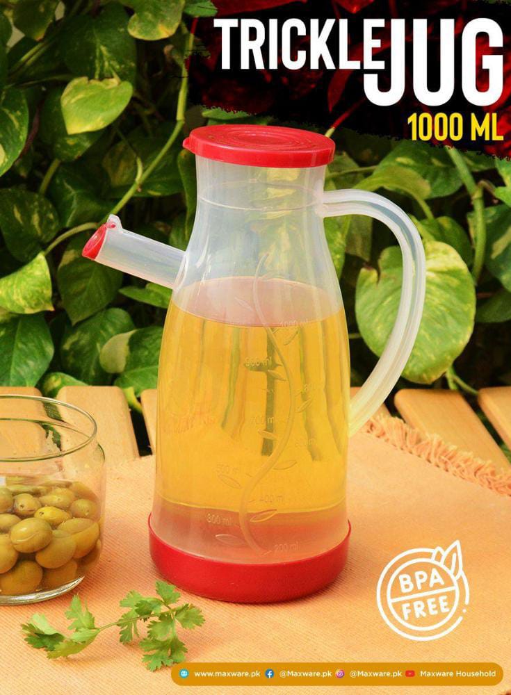New High Quality Plastic Trickle Jug 1000ml. - Image 2