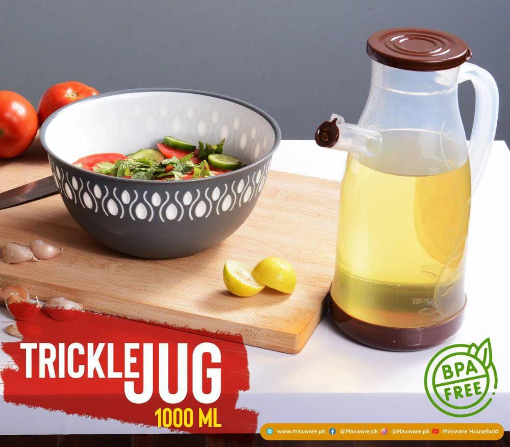 New High Quality Plastic Trickle Jug 1000ml. - Image 4