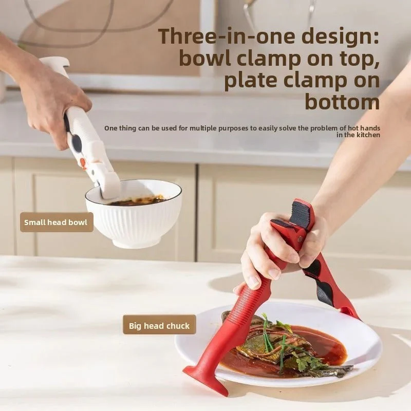 3-in-1 Anti Scalding Clip Tray Holder - Image 4