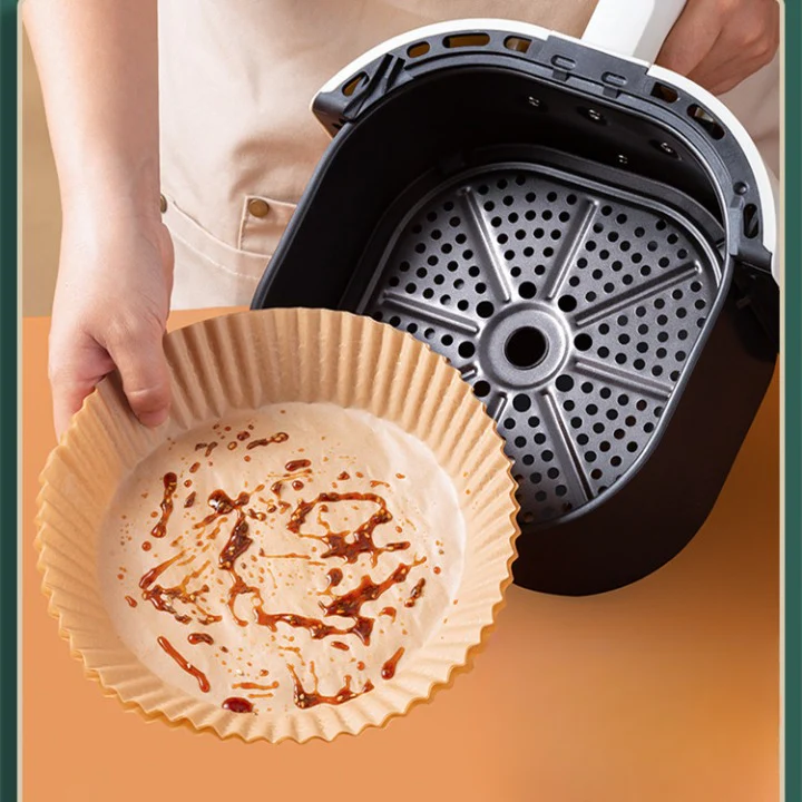 Nonstick Air Fryer Paper Disposable Plate - Image 4