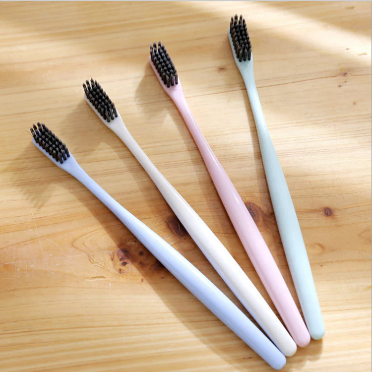 Pack Of 4 - Simple And Innovative For Men And Women With The Same Ecological Toothbrush - Image 4