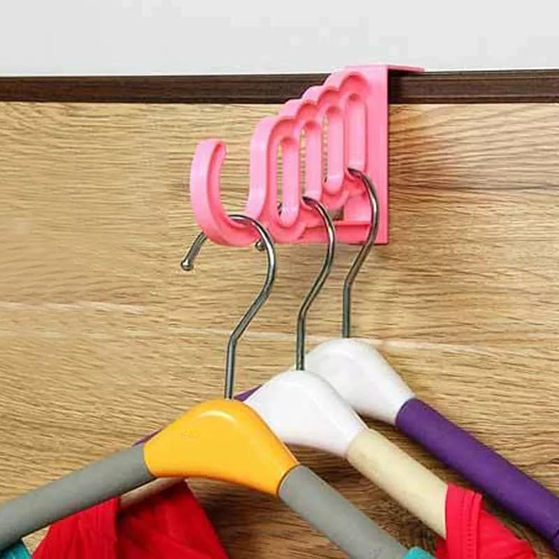 1 pc 5 Hole Plastic Organizer Door Hooks. - Image 4