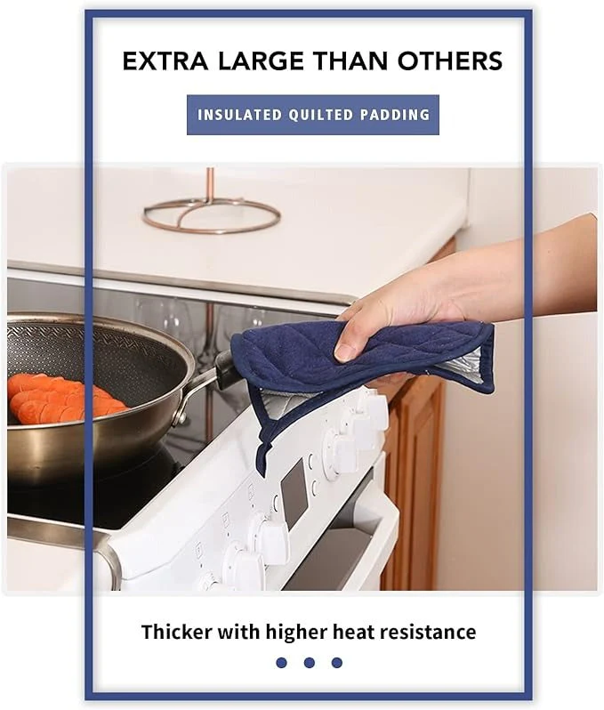 Pack Of 2 -Cute Printed Heat Resistant Kitchen fabric Pot Holder - Image 6