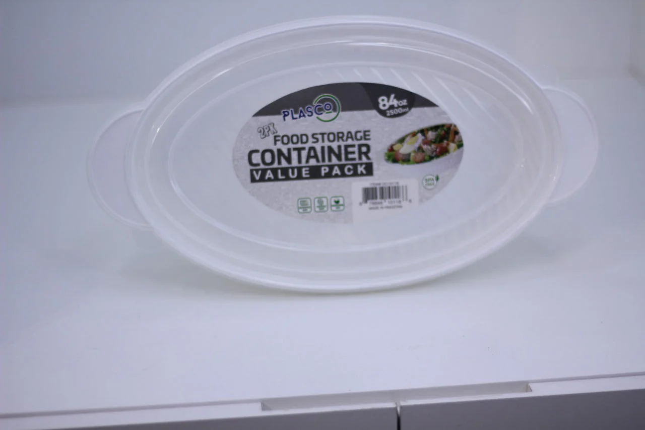 Pack Of 2 - Food Storage Container Box 2500ml - Image 3