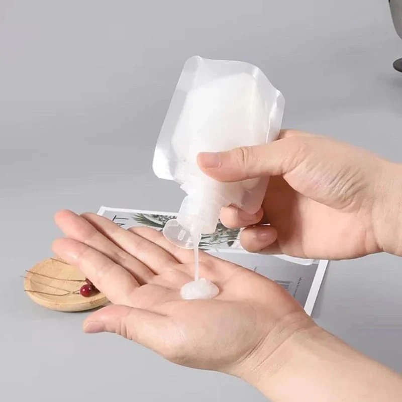 Pack Of 2 - Portable Travel Refillable Multipurpose Liquid Fluid Pouch - Image 5