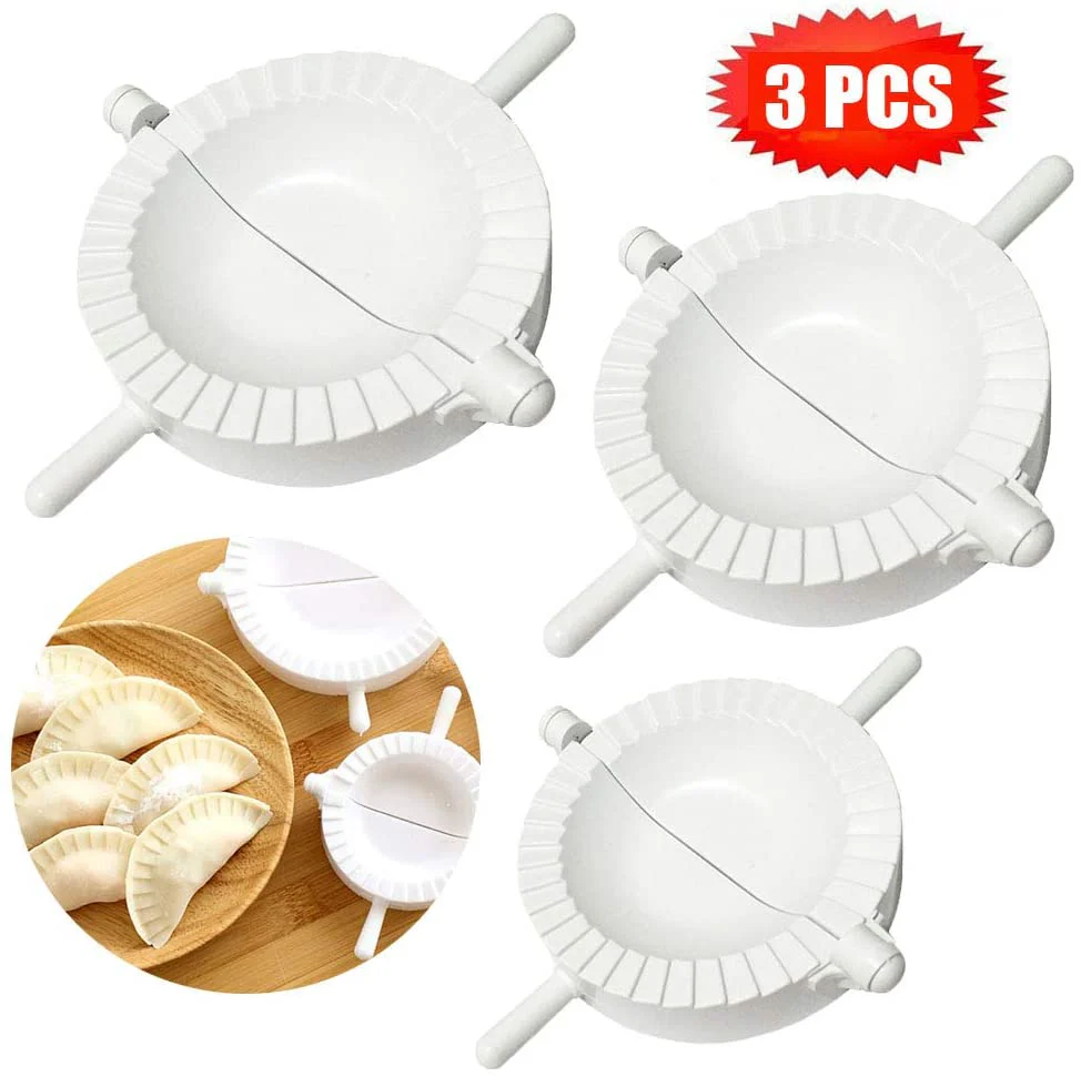 Pack of 3 Dumpling Press Samosa Mold - Image 3