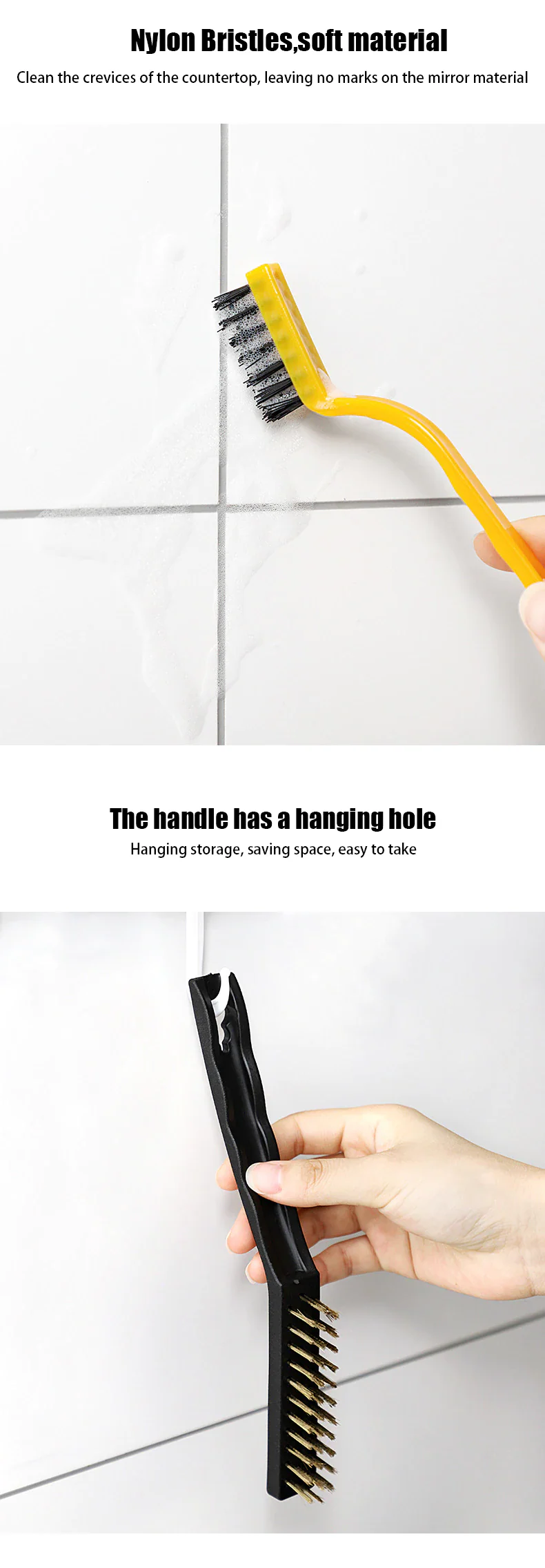 Pack of 3 Mini Wire Brush Set. - Image 7