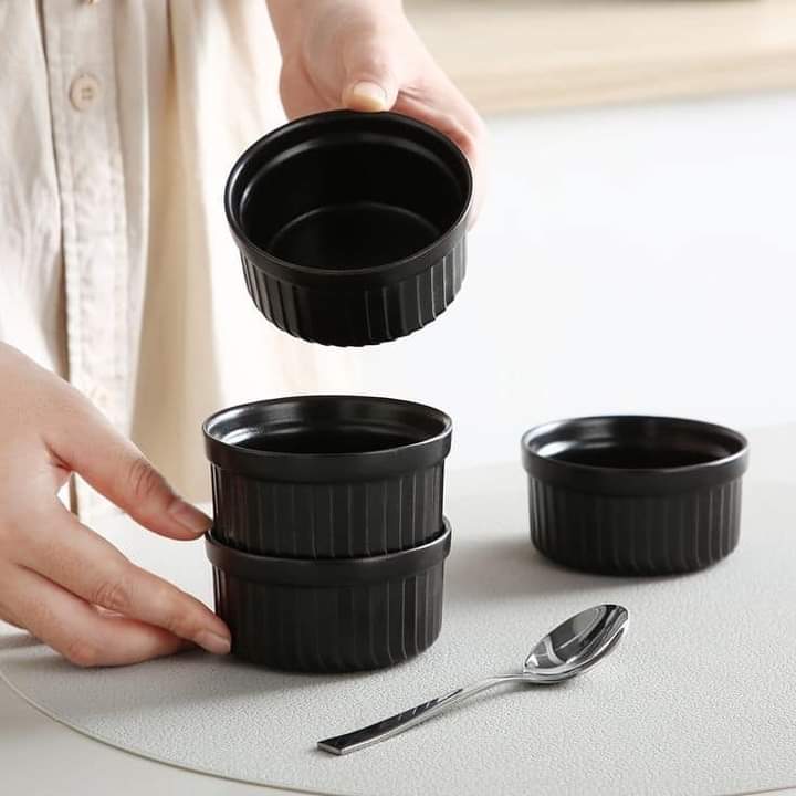 Pack of 3 Plastic Dip Sauce Bowl Set - Image 2