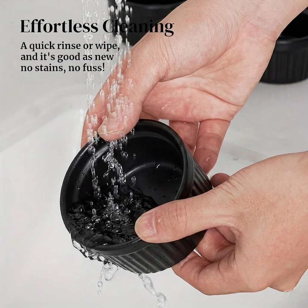 Pack of 3 Plastic Dip Sauce Bowl Set - Image 4