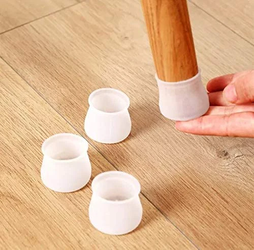 Silicone Chair Leg Caps Furniture Table Leg Covers Floor Protectors - Image 2