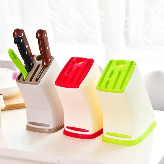 Plastic Kitchen Knife Holder Rack - Image 3