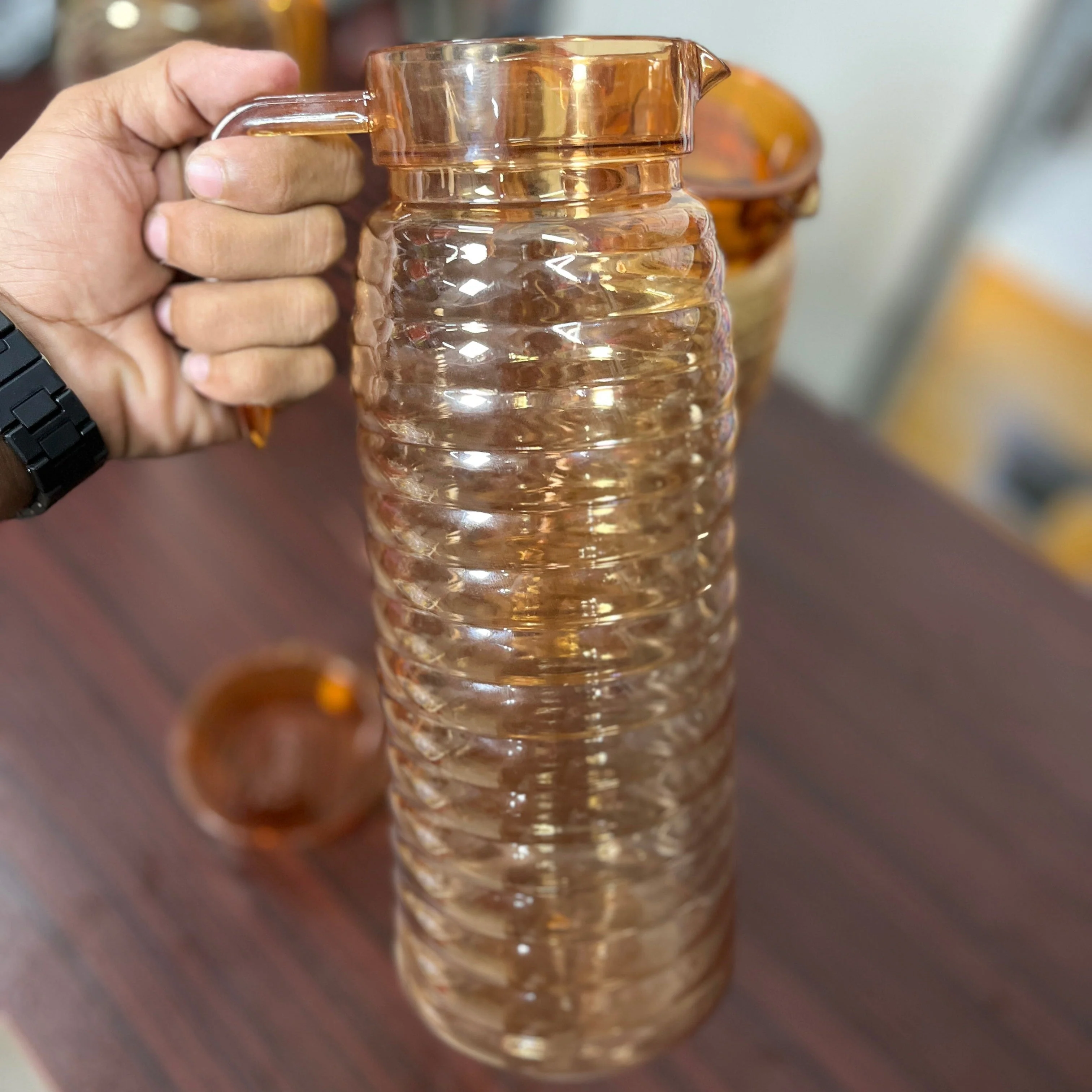 Plastic Spiral Party Jug With LId - Image 4