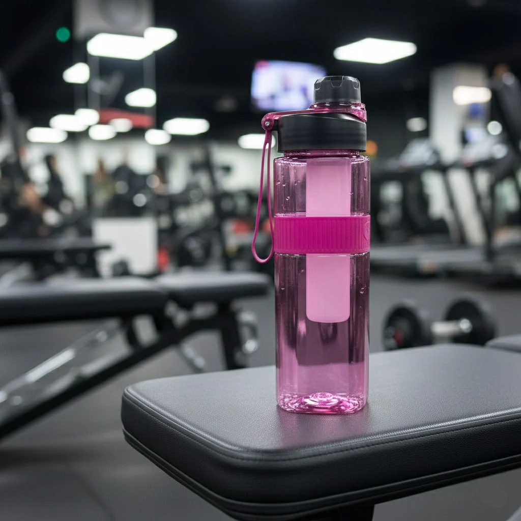 Plastic Sports Water Bottle 750ML - Image 2