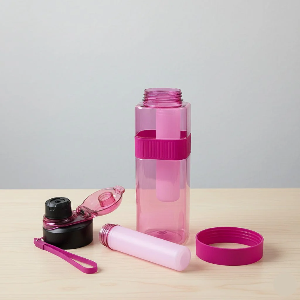 Plastic Sports Water Bottle 750ML - Image 4