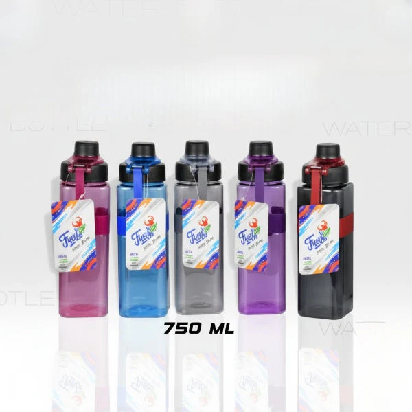 Plastic Sports Water Bottle 750ML - Image 5