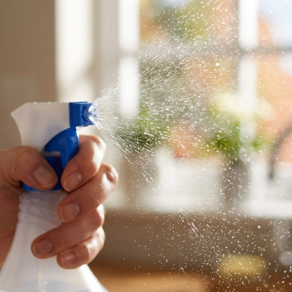 Plastic Spray Water Bottle - Image 3