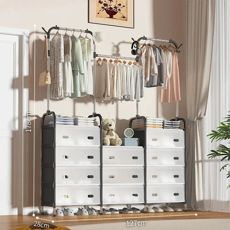 Portable Bedroom Coat & Drying Rack - Image 5
