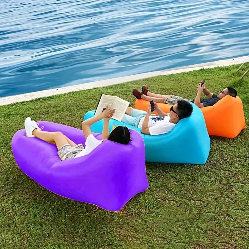 Portable Inflatable Air Sofa Bed - Image 3