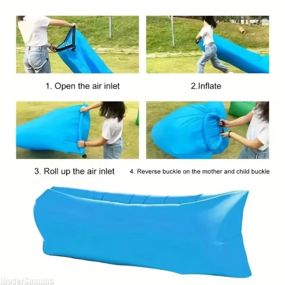 Portable Inflatable Air Sofa Bed - Image 6