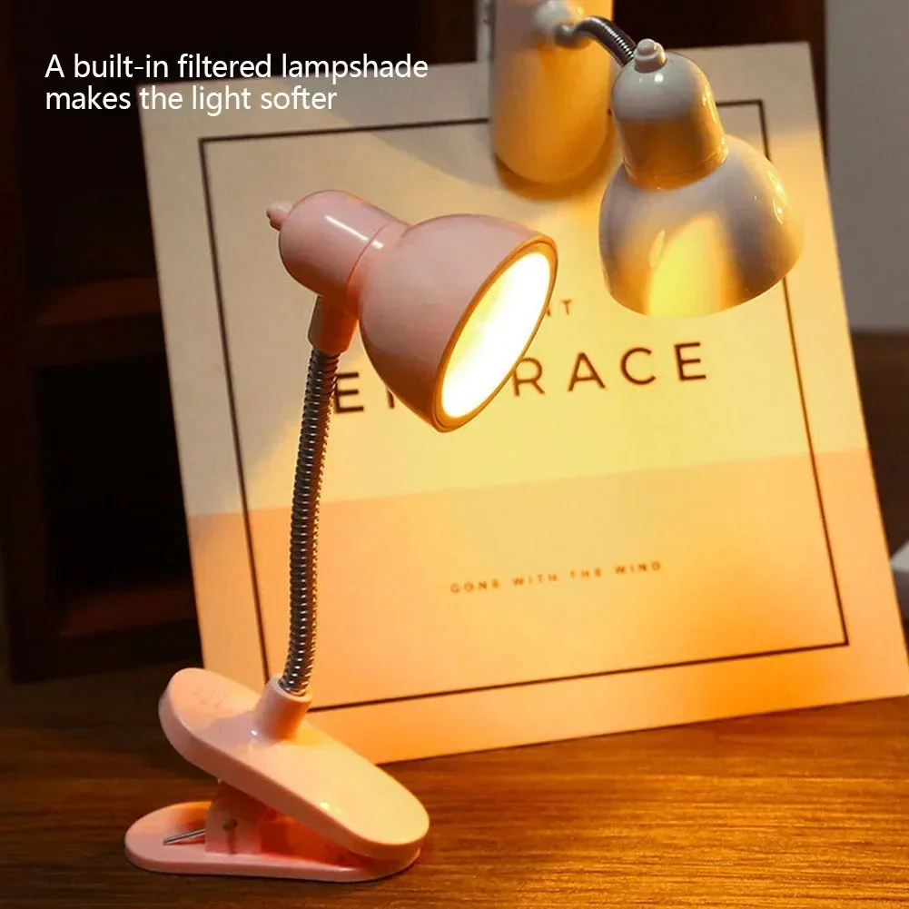 Portable Mini LED Book Light with Clip - Image 3