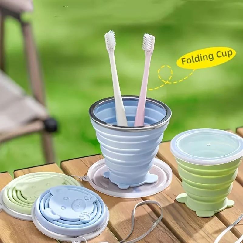Portable Silicon Folding Glass - Image 2