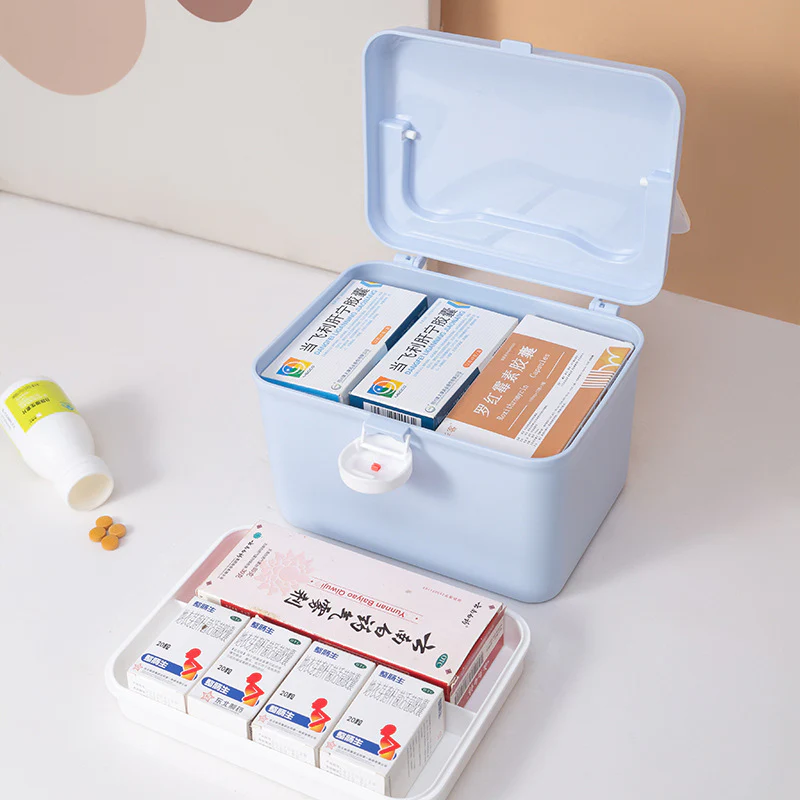 Portable Travel Plastic Medicine Box - Image 2