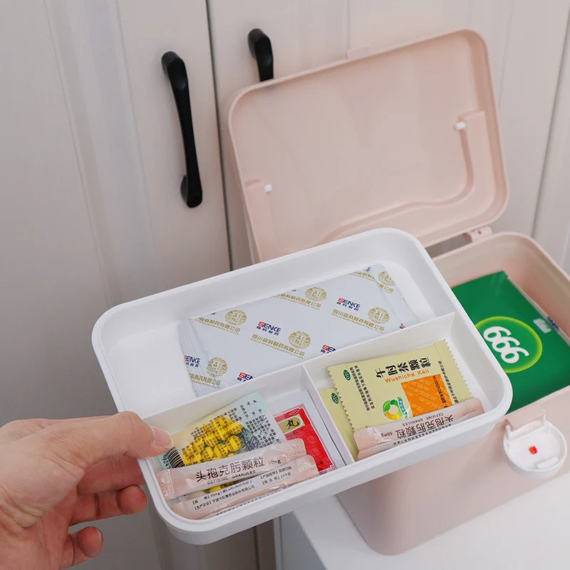 Portable Travel Plastic Medicine Box - Image 3