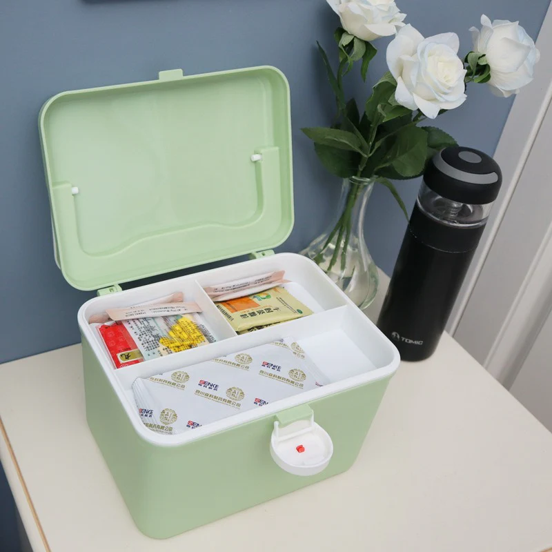Portable Travel Plastic Medicine Box - Image 4