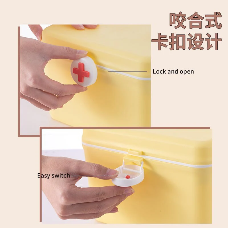 Portable Travel Plastic Medicine Box - Image 7