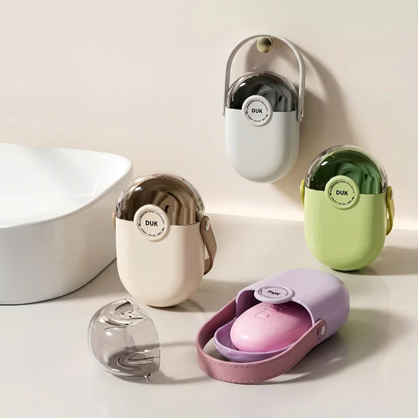 Portable Travel Soap Box With Lid - Image 4