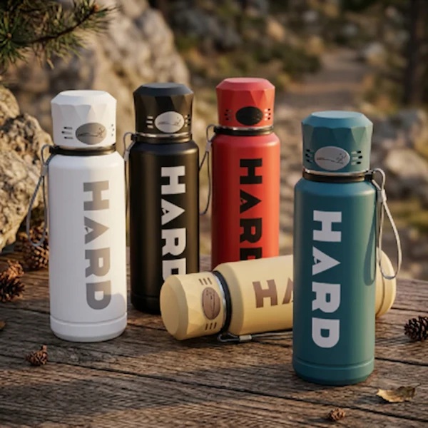 Portable Vacuum Steel Water Bottle 1000ml - Image 2