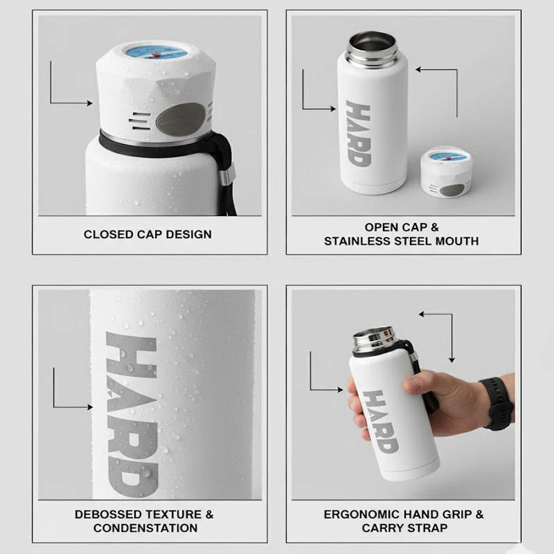 Portable Vacuum Steel Water Bottle 1000ml - Image 7