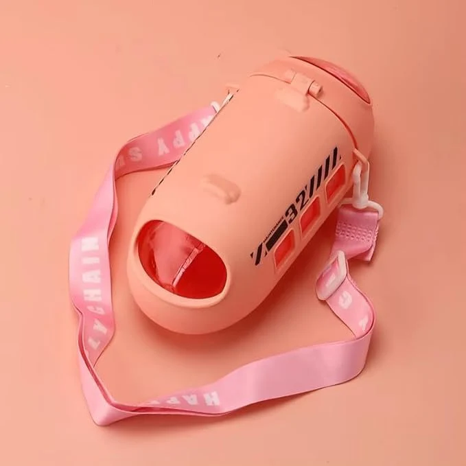 Cute Train Shape Travel Water Bottle - Image 5