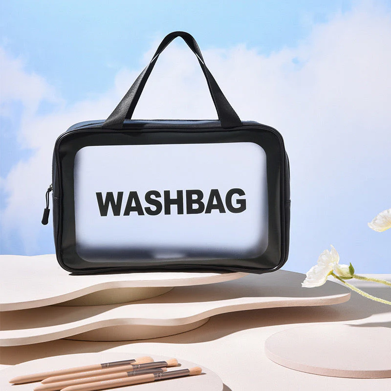 Portable Waterproof Large Cosmetic Bag - Image 2