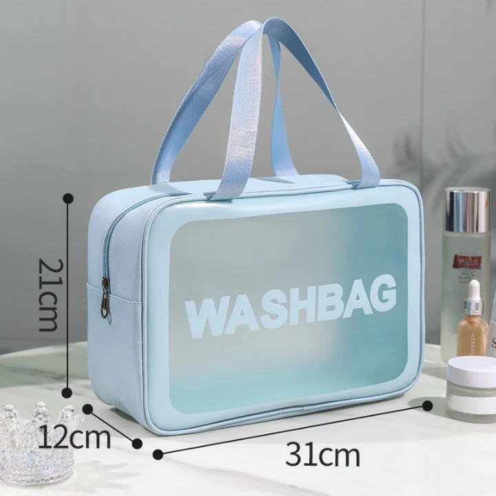 Portable Waterproof Large Cosmetic Bag - Image 4