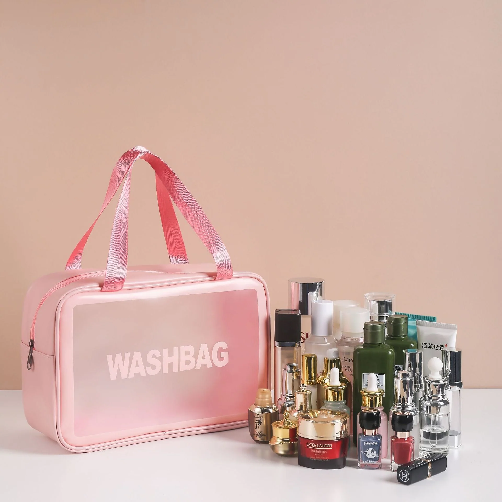 Portable Waterproof Large Cosmetic Bag - Image 5
