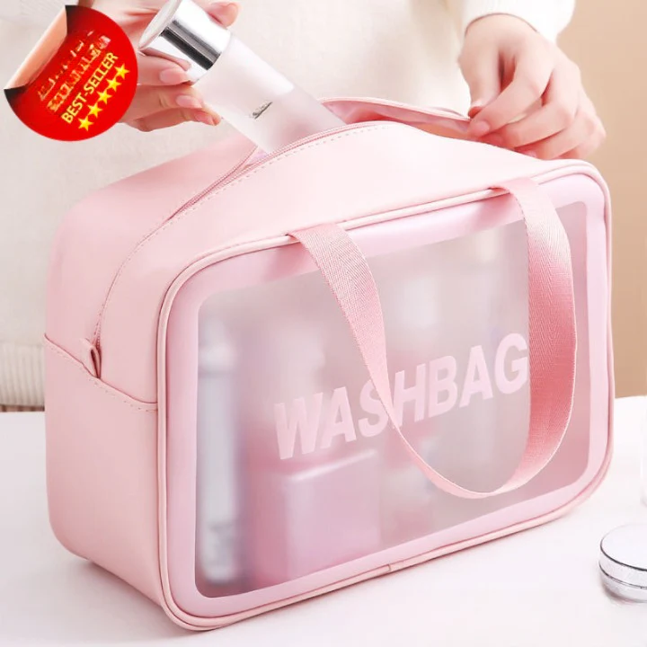 Portable Waterproof Large Cosmetic Bag - Image 6