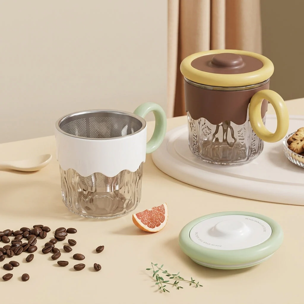 Rechargeable Self Steering Mug