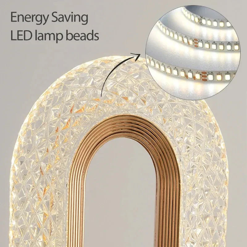 Rechargeable Crystal Touch Dimming Night Lamp - Image 4