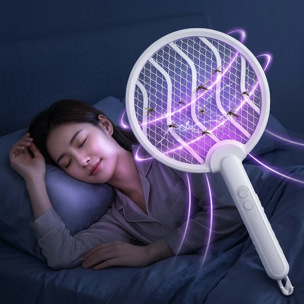 Rechargeable 2in1 Electric Insect Swatter & Racket - Image 2